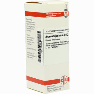 Arsenum Jodat D12 Dilution 20 ml - ab 11,21 €