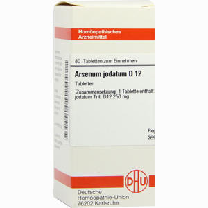 Arsenum Jodat D12 Tabletten 80 Stück - ab 8,72 €