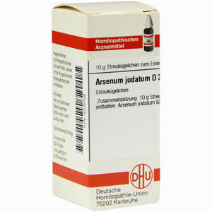 Arsenum Jodat D30 Globuli 10 g - ab 7,58 €