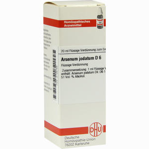 Arsenum Jodat D6 Dilution 20 ml - ab 8,52 €