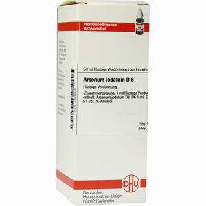 Arsenum Jodat D6 Dilution 50 ml - ab 0,00 €