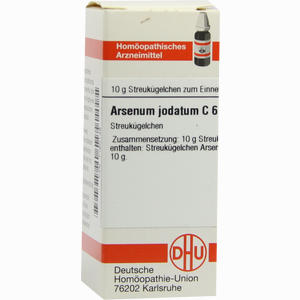 Arsenum Jodatum C6 Globuli 10 g - ab 7,48 €