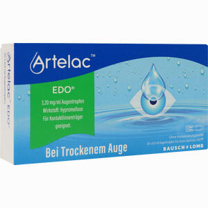 Artelac Edo Augentropfen 30 x 0.6 ml - ab 11,18 €