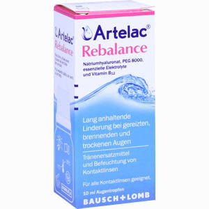 Artelac Rebalance Augentropfen 10 ml - ab 10,86 €