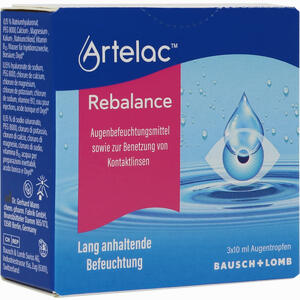 Artelac Rebalance Augentropfen 3 x 10 ml - ab 26,71 €