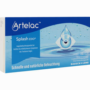 Artelac Splash Edo Augentropfen 10 x 0.5 ml - ab 5,89 €