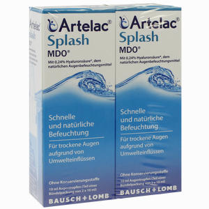 Artelac Splash Mdo Augentropfen  2 x 10 ml