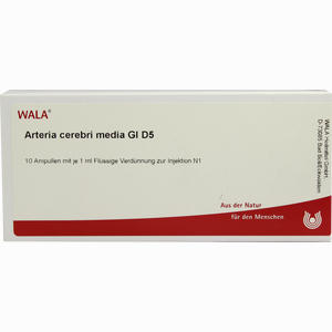 Arteria Cerebri Med Gl D5 Ampullen 10 x 1 ml - ab 20,63 €