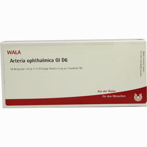 Arteria Ophthalmica Gl D6 Ampullen 10 x 1 ml - ab 0,00 €