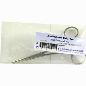 Arterienklemme Nach Pean Stahl 14cm 1 Stück - ab 3,72 €