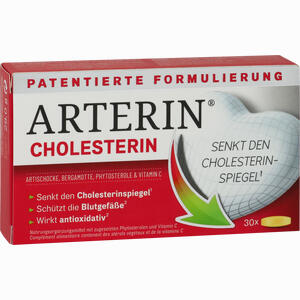 Arterin Cholesterin Tabletten 30 Stück - ab 0,00 €