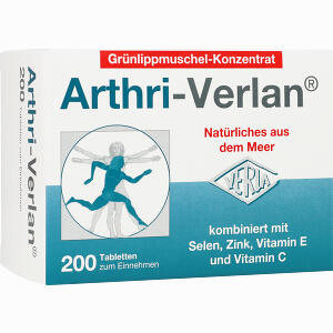 Arthri- Verlan zur Nahrungsergänzung 200 Stück - ab 15,47 &euro;