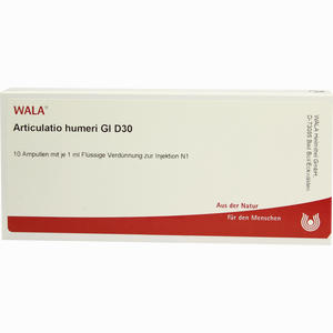 Articulatio Humeri Gl D30 Ampullen 10 x 1 ml - ab 20,25 €