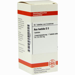 Asa Foetida D3 Tabletten 80 Stück - ab 0,00 &euro;