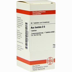 Asa Foetida D6 Tabletten 80 Stück - ab 8,88 €