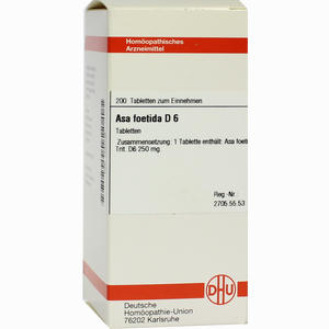 Asa Foetida D6 Tabletten 200 Stück - ab 0,00 &euro;
