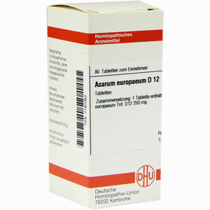 Asarum Europaeum D12 Tabletten 80 Stück - ab 9,08 €