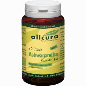 Ashwagandha Bio mit Extrakt Ksm 66 90 Stück - ab 16,95 €
