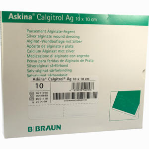 Askina Calgitrol Ag 10x10cm 10 Stück - ab 184,50 &euro;