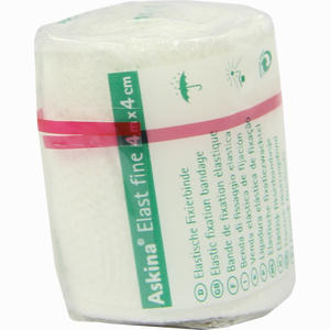 Askina Elast Fine 4mx4cm Celloph. Binde 1 Stück - ab 0,64 €