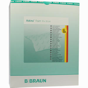 Askina Foam Ster. Hyd. Wundaufl. 10x10cm Nicht Haft.  10 Stück - ab 53,91 €