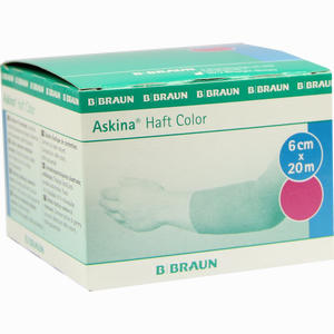Askina Haft Color Pink 6cmx20m Binde 1 Stück - ab 44,74 €
