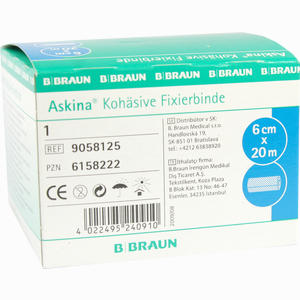 Askina Kohäsive Fixierbinde Elast Ungebl 20mx6cm  1 Stück - ab 11,22 &euro;