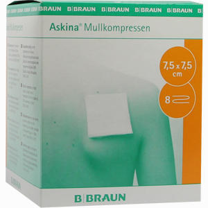 Askina Mullkompressen 7.5x7.5cm Steril  25 x 2 Stück - ab 3,99 €