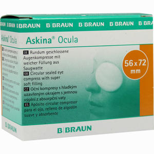 Askina Ocula Augenkompressen 56x72mm Unseril  5 Stück - ab 0,00 &euro;