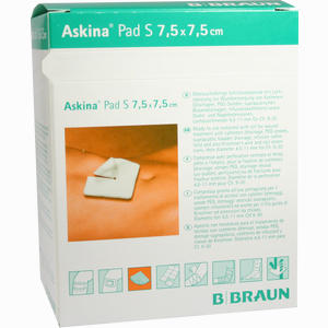 Askina Pad S 7. 5x7. 5cm 30 Stück - ab 0,00 &euro;