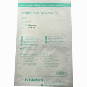 Askina Schlinggazetupfer Pflaumengross Steril Tup  20 Stück - ab 3,79 €