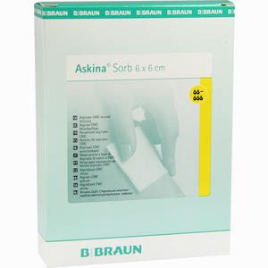 Askina Sorb Sterile Alginat- Cmc- Wundauflage 6x6cm 10 Stück - ab 33,61 €