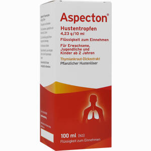 Aspecton Hustentropfen 100 ml - ab 12,43 €