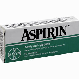 Aspirin 500mg Tabletten  20 Stück - ab 0,00 &euro;