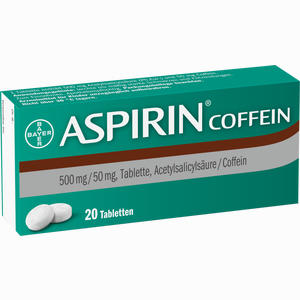 Abbildung von Aspirin Coffein Tabletten 20 Stück Abbildung von Aspirin Coffein Tabletten 20 Stück