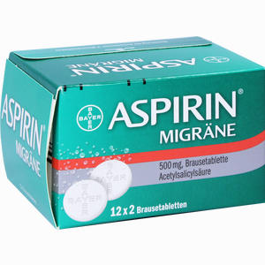 Aspirin Migräne Brausetabletten 24 Stück - ab 13,95 €