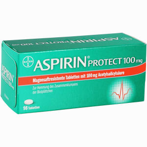 Abbildung von Aspirin Protect 100mg Tabletten 98 Stück
