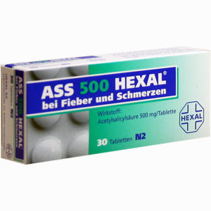 Ass 500 Hexal Tabletten 30 Stück - ab 0,00 &euro;