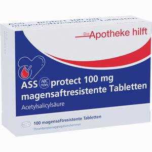 Ass Abcnow Protect 100 Mg Magensaftresist. Tab. /Dah 100 Stück - ab 1,98 €