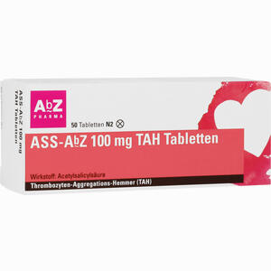 Ass- Abz 100 Mg Tah Tabletten  50 Stück - ab 1,07 €