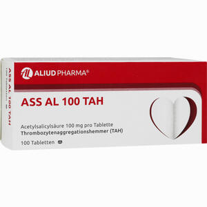 Abbildung von Ass Al 100 Tah Tabletten 100 Stück Abbildung von Ass Al 100 Tah Tabletten 100 Stück