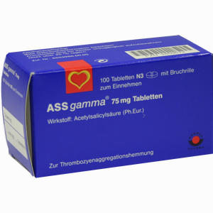 Ass- Gamma 75mg Tabletten  100 Stück - ab 0,00 €
