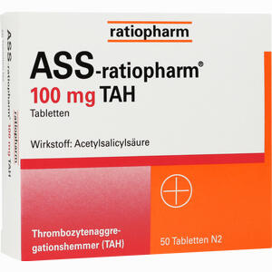 Abbildung von Ass- Ratiopharm 100 Tah Tabletten 50 Stück Abbildung von Ass- Ratiopharm 100 Tah Tabletten 50 Stück