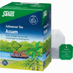 Assam Schwarzer Tee Bio Salus Filterbeutel 15 Stück - ab 2,55 €