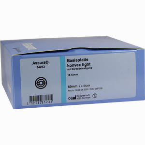 Assura Basispl. Konvex Light Aussch. 15- 43mm Rr60mm Bpl 4 Stück - ab 78,70 &euro;