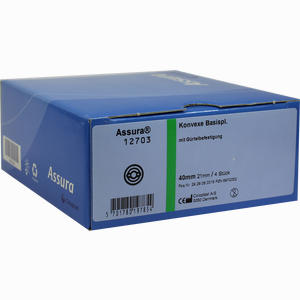 Assura Konvexe Basisplatten 21mm Rastringgr. 40mm Bpl 4 Stück - ab 46,24 €