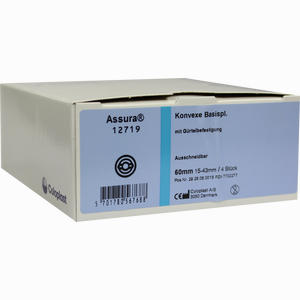 Assura Konvexe Basisplatten Ausschneidbar R. 60mm Bpl 4 Stück - ab 45,49 €
