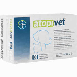 Atopivet Softgel- Kapseln für Hunde und Katzen  60 Stück - ab 0,00 €