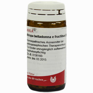 Atropa Bellad E Fruct D20 Globuli 20 g - ab 7,62 €