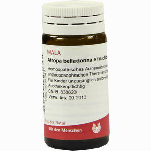 Atropa Bellad E Fruct D6 Globuli 20 g - ab 7,62 €